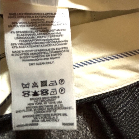 Brooks Brothers Men’s Regent Fit Pants Size30x30 Old Money Office Business - Picture 5 of 5